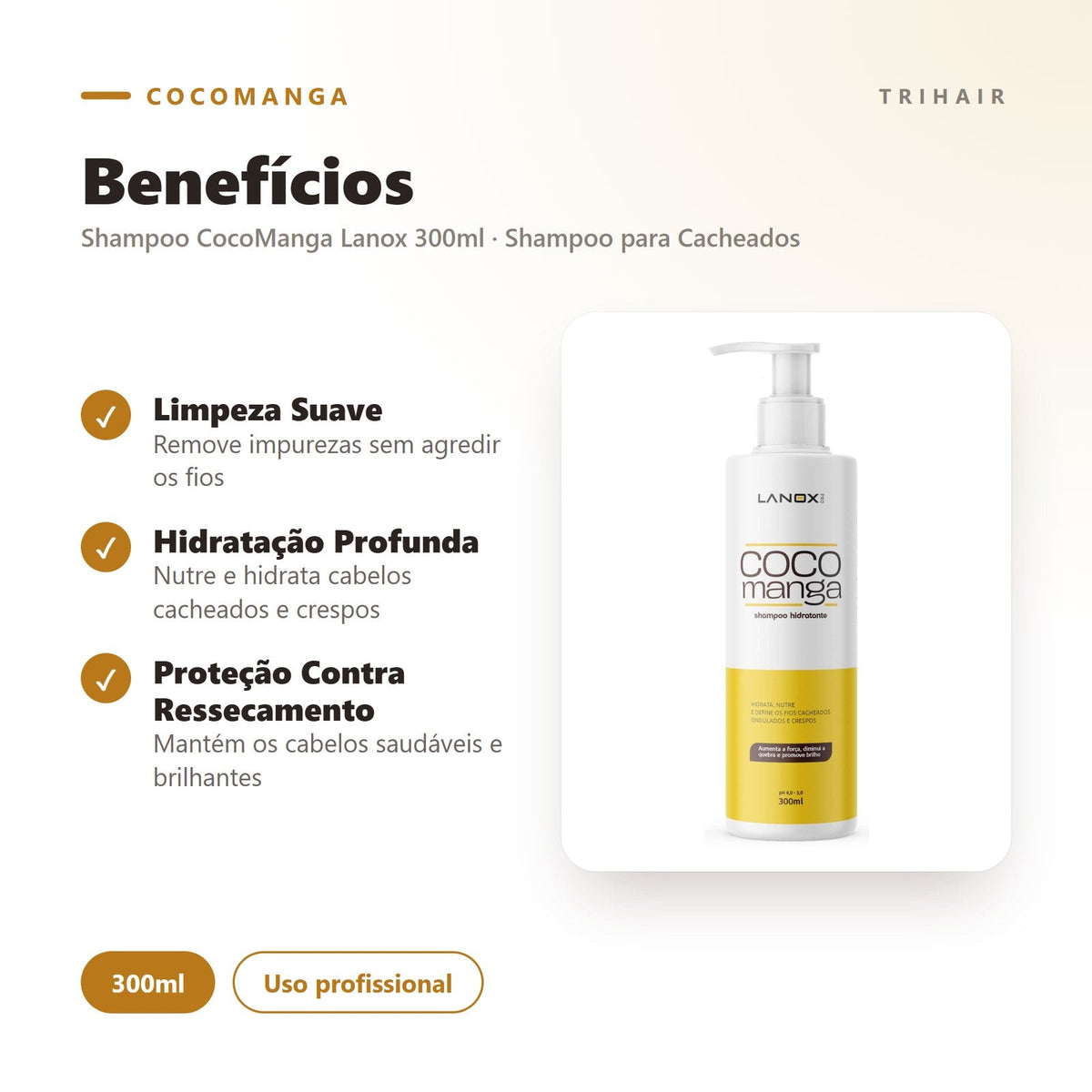 Shampoo CocoManga Lanox 300ml